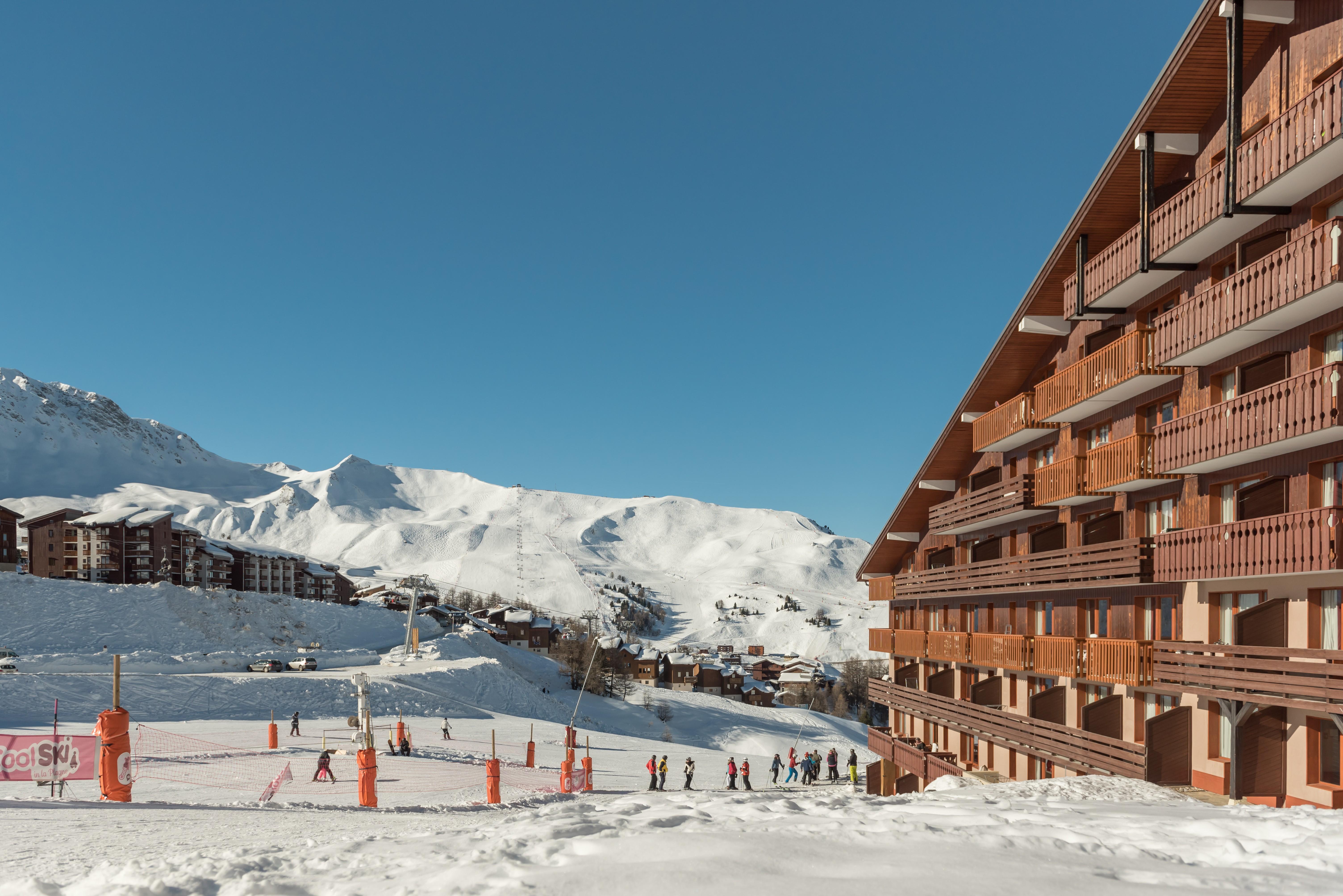 Residence Pierre & Vacances Le Mont Soleil La Plagne Exterior foto